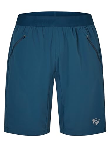 Short de VTT Ziener Nalte respirant et élastique pour homme sans PFC