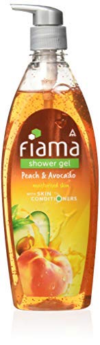 Image of Fiama Di Wills Patchouli and Macadamia Pure Indulgence Shower Gel, 250ml And Fiama Peach And Avocado Mild Dew Shower Gel, 500ml