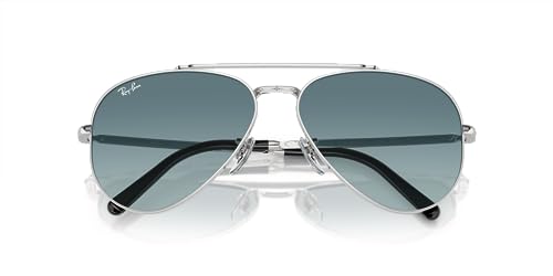 Image of Ray-Ban Unisex Rb3625 New Aviator Aviator Sunglasses