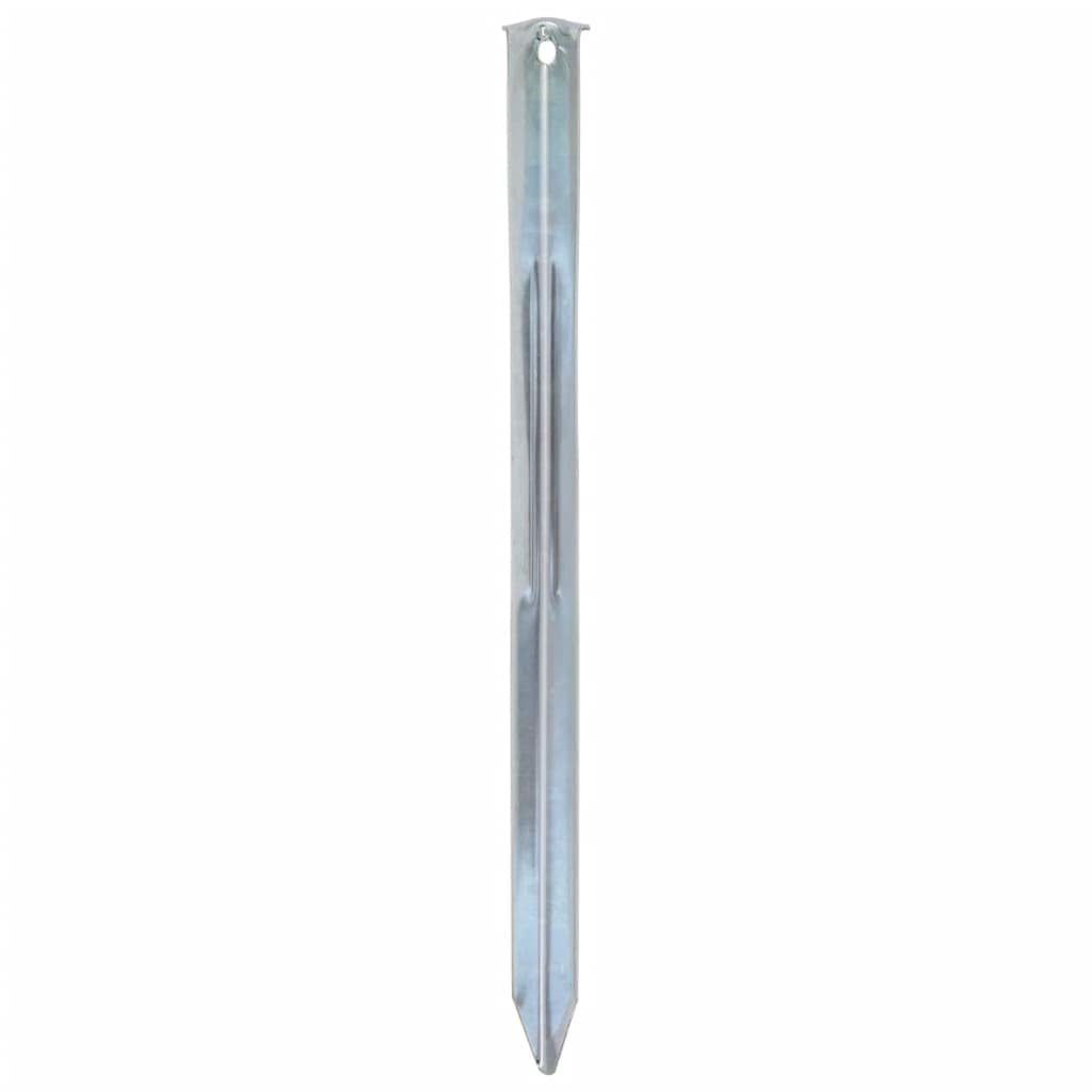 Piquetas STK de acero galvanizado, longitud de diámetro, robustas, para camping, exteriores, accesorios de tienda de campaña, cuerda tensora y sujeción segura en senderismo, trekking festival