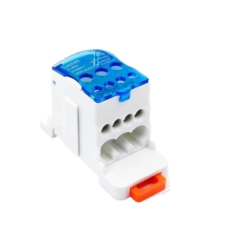 ���[���[�q�d���{�b�N�X DIN���[���z�d�{�b�N�X�u���b�N 1���͕����o�� UKK �p���[���j�o�[�T���d���R�l�N�^�W�����N�V�����{�b�N�X(UKK80A 5pcs)