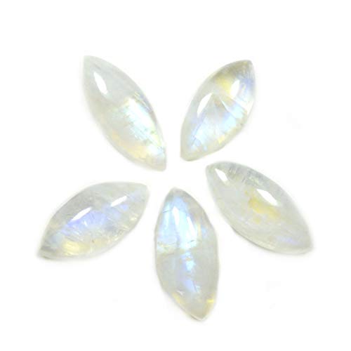 Pierre de lune arc-en-ciel naturelle pour création de bijoux uniques bohèmes