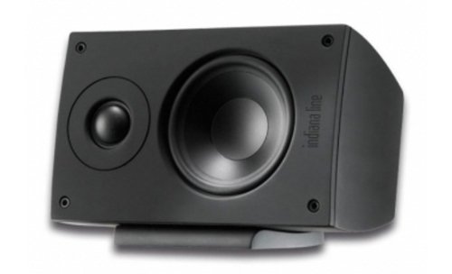 Indiana Line Ego Centre Canale Centrale 2 vie, Colore: Nero