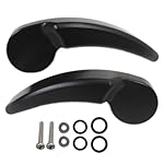 USonline911-Gloss-Black-Saddlebag-Latch-Kit-Stainless-Steel-Saddle-Bag-Lifter-For-CVO-Limited-FLHTKSE-2014-later