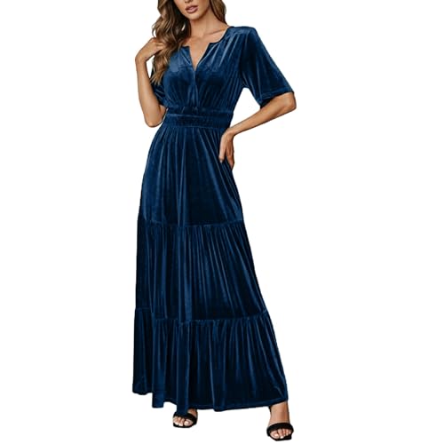 Vestido de noche para invitados de boda en citas formales de noche