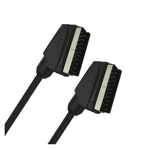 Amazon | RGB Scart ケーブル 21 ピン Scart ビデオケーブルテレビ