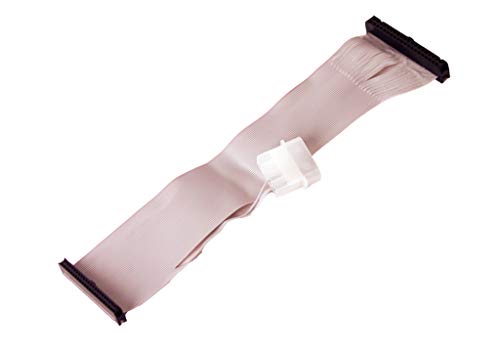 IAENCLOSURES CAB-IDE2MIN8 8 inch HDD Cable for Industrial SBC Computer. (1) 44 Pin 2.00mm Pitch Female, (1) 40 Pin 2.54mm Pitch Female Connector w/ 5V DC Power Connector.