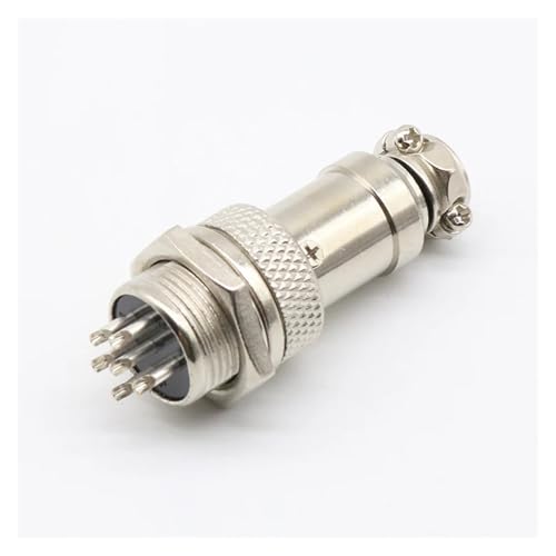 Connecteur GX16 6 broches mâle femelle diamètre 16mm pour panneau de fil L74
