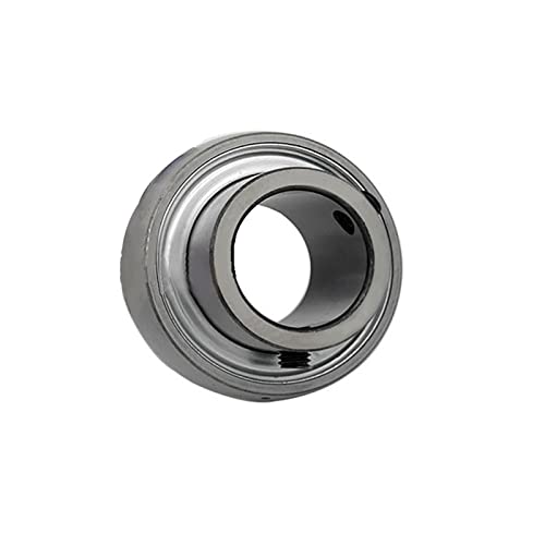 KOVNOVI 1pc Spherical Harvester Bearings AS206 AS207 AS208 SBFL204 AS203 AS202 AS201 (Size : AS201)
