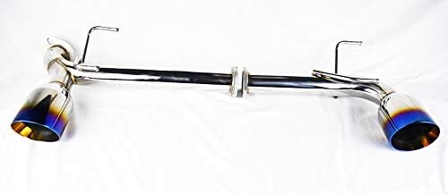 Miniatura 2 de Puntas de escape del tubo del silenciador trasero del eje del acabado quemado para Scion FR-S Subaru BRZ Toyota 86 2012-2020..