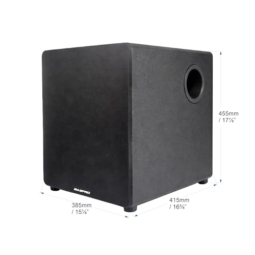 Image of BASPRO | Passive Subwoofer System HT-12000SW Powerful Sub-Woofer with Premium Sand Paint Finsh Cabinate (Note : Before Purchage This Device Kindly Read All Details Carefully)
