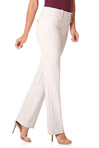 Rekucci Women's Smart Desk to Dinner Stretch Bootcut Pant w/Tummy Control2