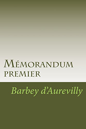 Mémorandum premier