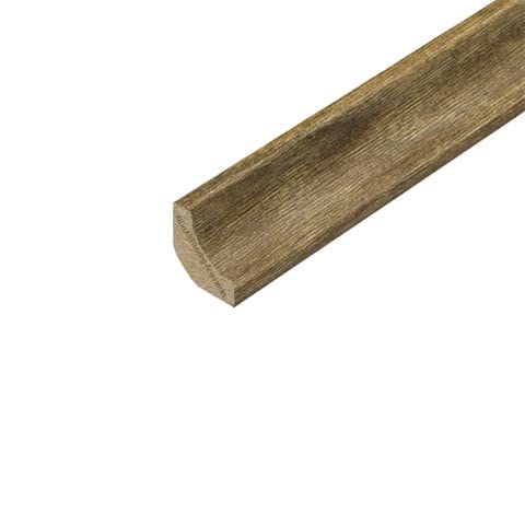 eXtreme Laminate Scotia Beading - 2.4m x 5 Lengths Floor Edging Strip - Durable, Long-Lasting, and Versatile Floor Beading, Old Oak