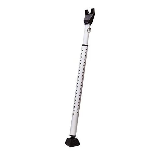 Master Lock Door Security Bar, Home Security Door Stopper, Adjustable from 27-1/2 in. to 42 in., Door Security for Sliding Doors and Front Doors, 265EC