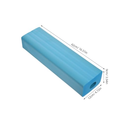 2 piezas de colchoneta para barra para plataforma de peso muerto 16.7x4.7x3.5 pulgadas miniatura 2