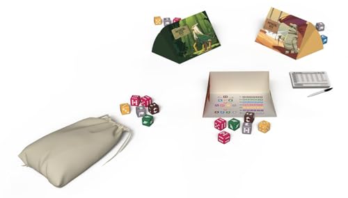 Mino Dice juego de mesa de dados y cartas miniatura 4
