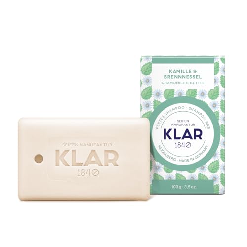 Klar Seifen Shampoo Solido Alla Camomilla E Alla Combustione, 100 G - 2