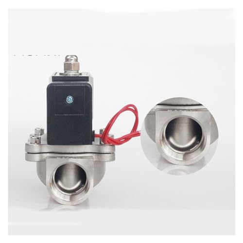 Vanne d'eau électrique en acier inoxydable G1/2 DN15 durable - 3