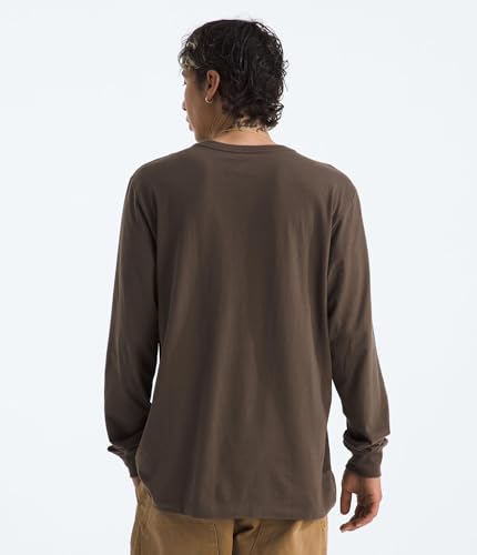 Image of THE NORTH FACE Men's Evolution Simple Dome Long-sleeve Tee | Cotton Shirt With the Classic Logo