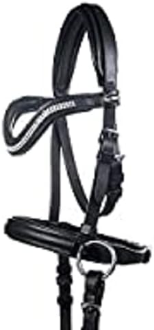 HKM 9209 Knitloze Trense Funny Horses - speelgoedscheider houten paarden zwart, Mini Szetty