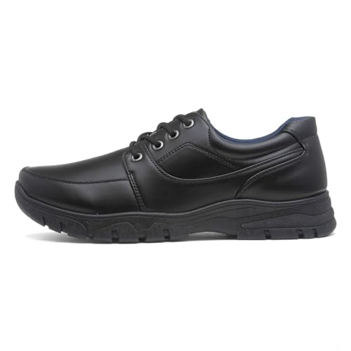 Urban Territory Mens Black Lace Up Shoe - Size 7 UK - Black
