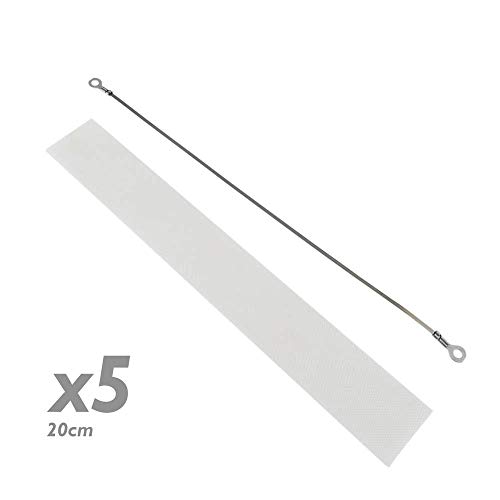 Preisvergleich Produktbild PrimeMatik - Wärmewiderstand Dichtungsteile für 20 cm 5 Pack