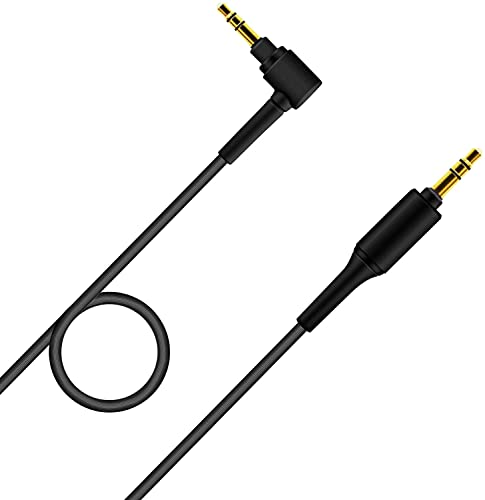BLACK STORK Replace Audio Cable compatible Sony WH-1000XM3 1000XM2 XB950N1 H900N XB950BT 1000X ZX770BN 1.5m 3.5mm (Black)