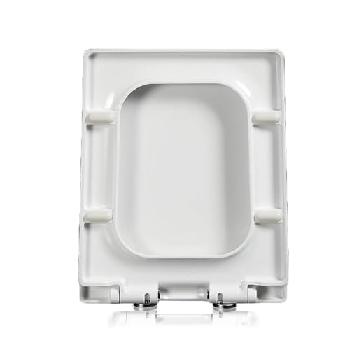 Abattant de toilette carré blanc et silencieux Modèle 05B - 2