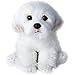 Emishin Bichon Chiot Peluche Malta Chien Peluche Jouets Mignon Simulation de poupée poupée poupée poupée poupée Cadeau Cadeau Enfants