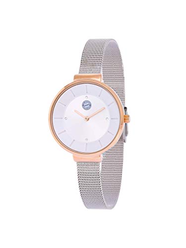 Preisvergleich Produktbild FC Bayern München Uhr Lady, Elegante Damen Armbanduhr in Rosegold