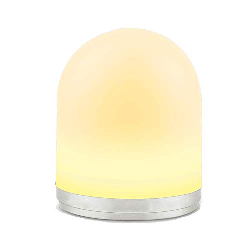 Preisvergleich Produktbild Nachtlicht, OVAREO LED Nachttischlampe, Nachtlicht Kind mit Stimmungslicht RGB 7 Farbwechsel Dimmbares Nachtlampe Kinder LED Nachtlicht USB Tischlampe Aufladbar Tragbare für Baby SchlafZimmer Deko