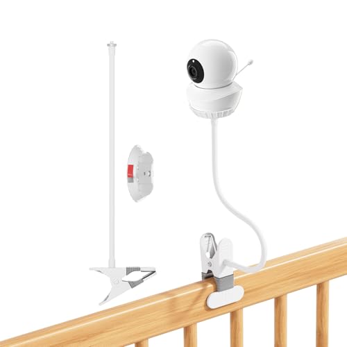 Support universel pour moniteur bébé avec pince de fixation de lit