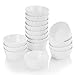 Produktbild MALACASA, Serie Ramekin.Dish, 16er Set SUPER Mini 2,75"/7 * 7 * 3cm Dessertschäle Porzellan Snack Vorspeise Nachtisch Schälchen Dekoschäle