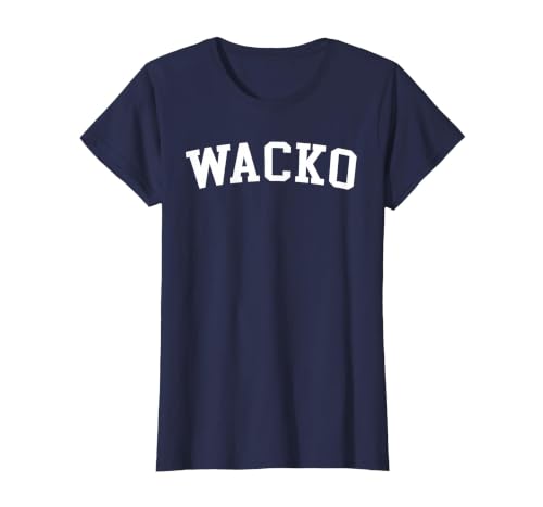 Wacko T-Shirt, Women, Navy Blue, X-Large