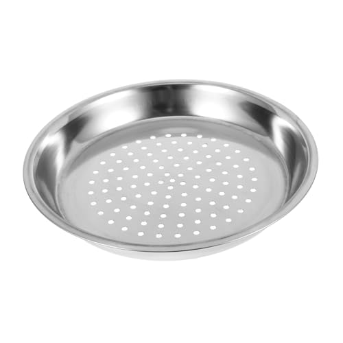 MAGICLULU Cesta de Vapor de 30 Cm de Profundidad Rejilla de Acero Inoxidable para Cocinar al Vapor Vaporera Asiática Saludable para Dim Sum