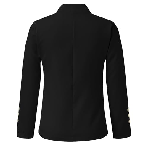 Womens Blazer Dressy Long Sleeve Open Front Suit Jackets with Pockets Lightweight Business Casual Outfits4