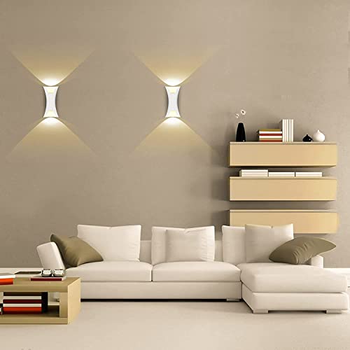 KAWELL 10W Creative Modern Wall Light LED Wall Wash Lights Waterproof IP65 Aluminum Wall Lamp LED Indoor Outdoor for Bedroom Living Room Bathroom Entrance Stairs Porch Corridor - Image 4