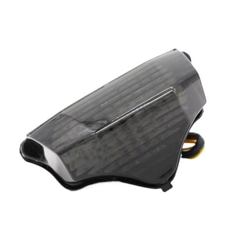 Feu stop moto FZ600 à clignotants intégrés pour un carénage épuré et visible