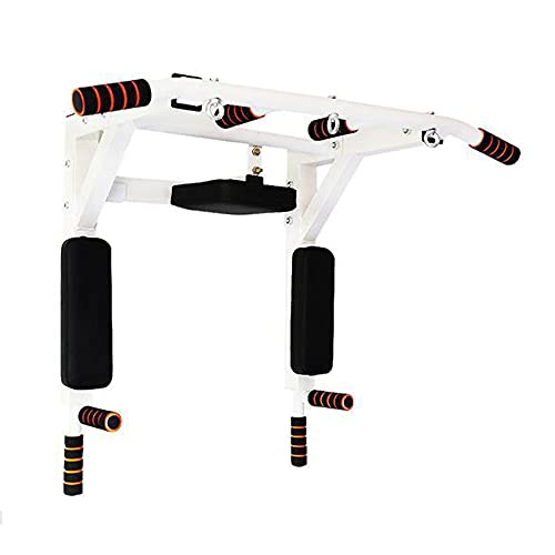 【Multiple Grip Positions】 You can grip this pull up bar in the wide,parallel or narrow position.Allow for a variety of angles to workouts.Anti-slip handles provide comfort when you are exercising.