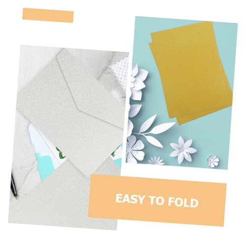 Papier pailleté or pour scrapbooking facile à découper pour anniversaire - 2