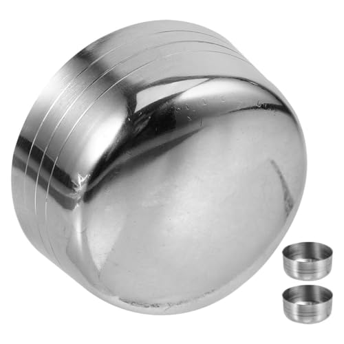 HOOWIFFY Tapa de Repuesto para Coctelera de Acero Inoxidable, 3 Piezas para Vaso Mezclador de 350 Ml, Resistente a Altas Temperaturas, Adecuado para Bar, Hostelería y Bebidas Frías