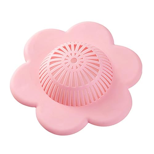 Colador de PVC para fregadero con ventosa rosa miniatura 2