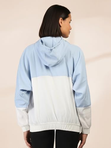 Image of CHKOKKO Sunscreen Jacket for Women Hooded Zipper Sports Jacket | UV Protection | Sun Protective | Lightweight Water Resistant | Riding Biker | Outdoor Travel Gym Running