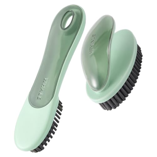 UKCOCO 2 pièces Brosse à Récurer Multifonctionnelle HIPS pour Chaussures et Vêtements et Légère Brosse Simple Style pour Nettoyage Domestique