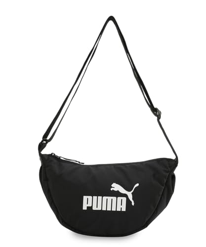 Image of PUMA |Base Women's Classic Half Moon Shoulder Bag | Black | OSFA