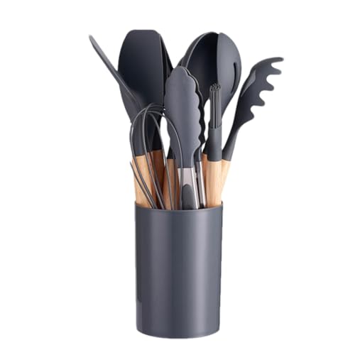 Kleines Küchengeschirr-Set – Antihaft-Küchengeschirr-Set, Küchenutensilien-Set, 12-teiliges Silikon-Küchengeschirr-Set, Küchenhelfer-Set, antihaftbeschichtetes...