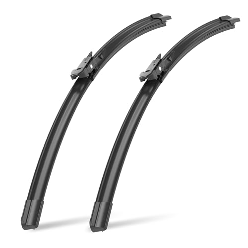 Image of Raidbee Windshield Wiper Blades Replacement for | Ford Fusion 2013 2014 2015 2016 2017 2018 2019 2020 Genuine OEM Quality 2 Pack