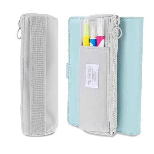 Image of Giloty Pencil Case for Notebooks, Pencil Case Teenager & Adults, Pencil Case with Elastic Band, School Small