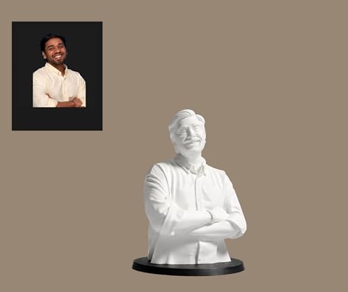 Image of 3D Miniature Statue /Figurine from Photo | Personalized Gifts | Personalized Figurine | Replica Statue| Family Home Decor, Showpiece, Figurine, Statue (3D Printed)
